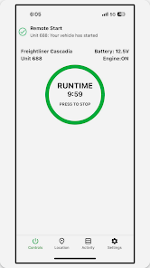 Mobile app engineering example