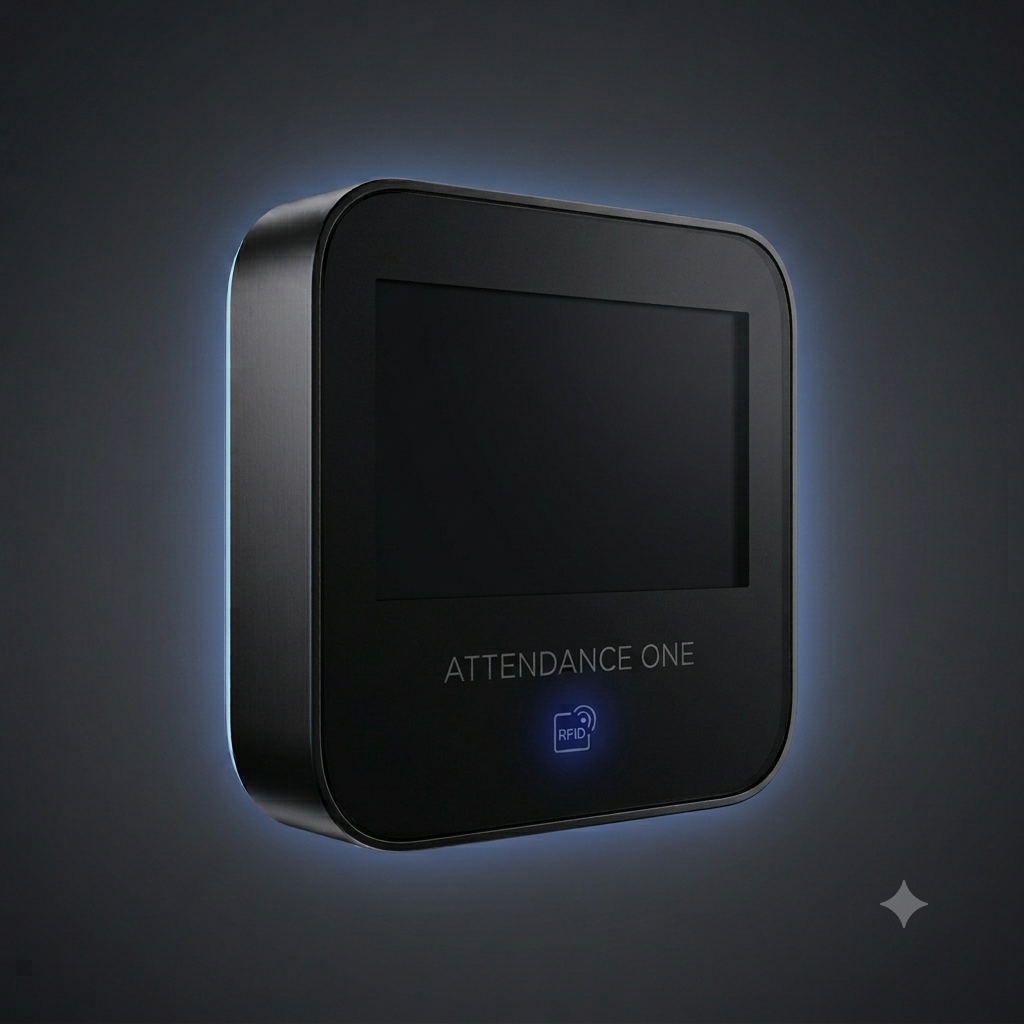 Attendance System 3D Render