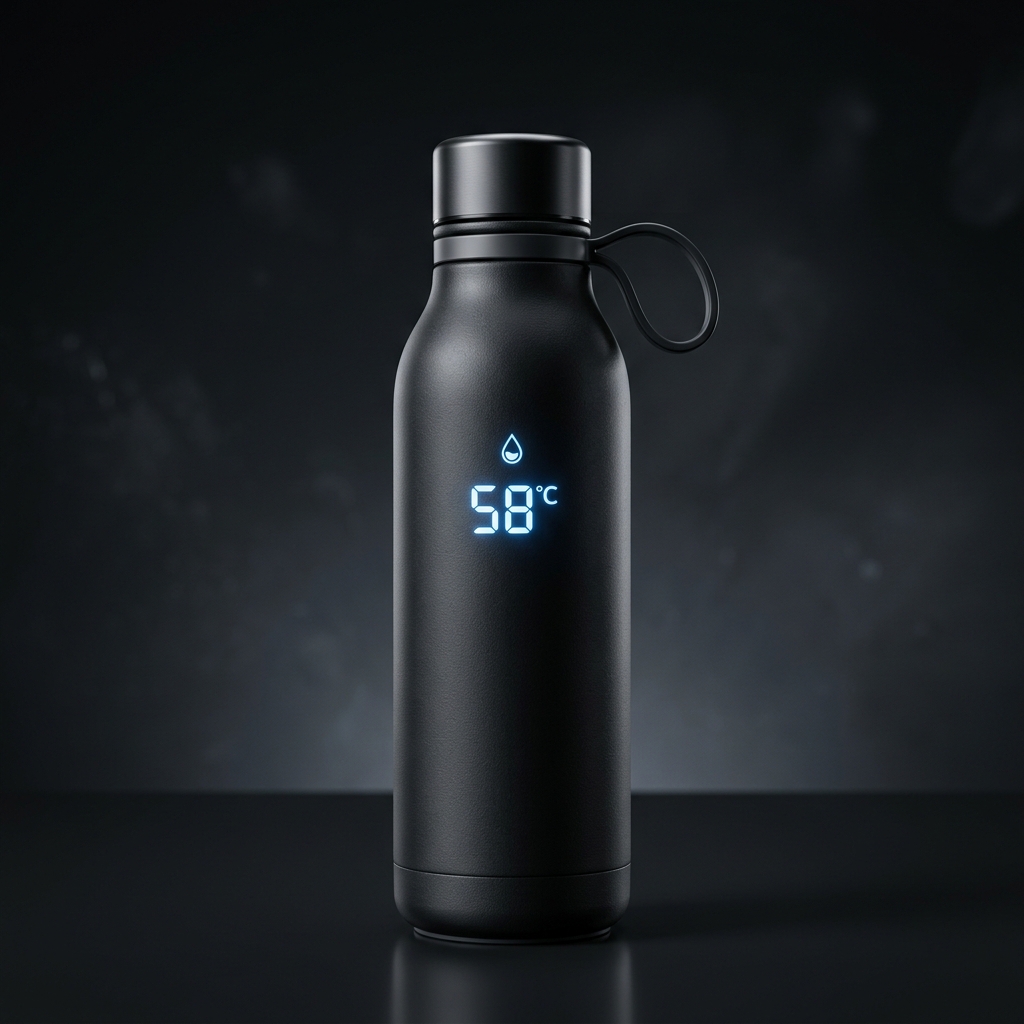 8Bottle Smart Bottle 3D Render