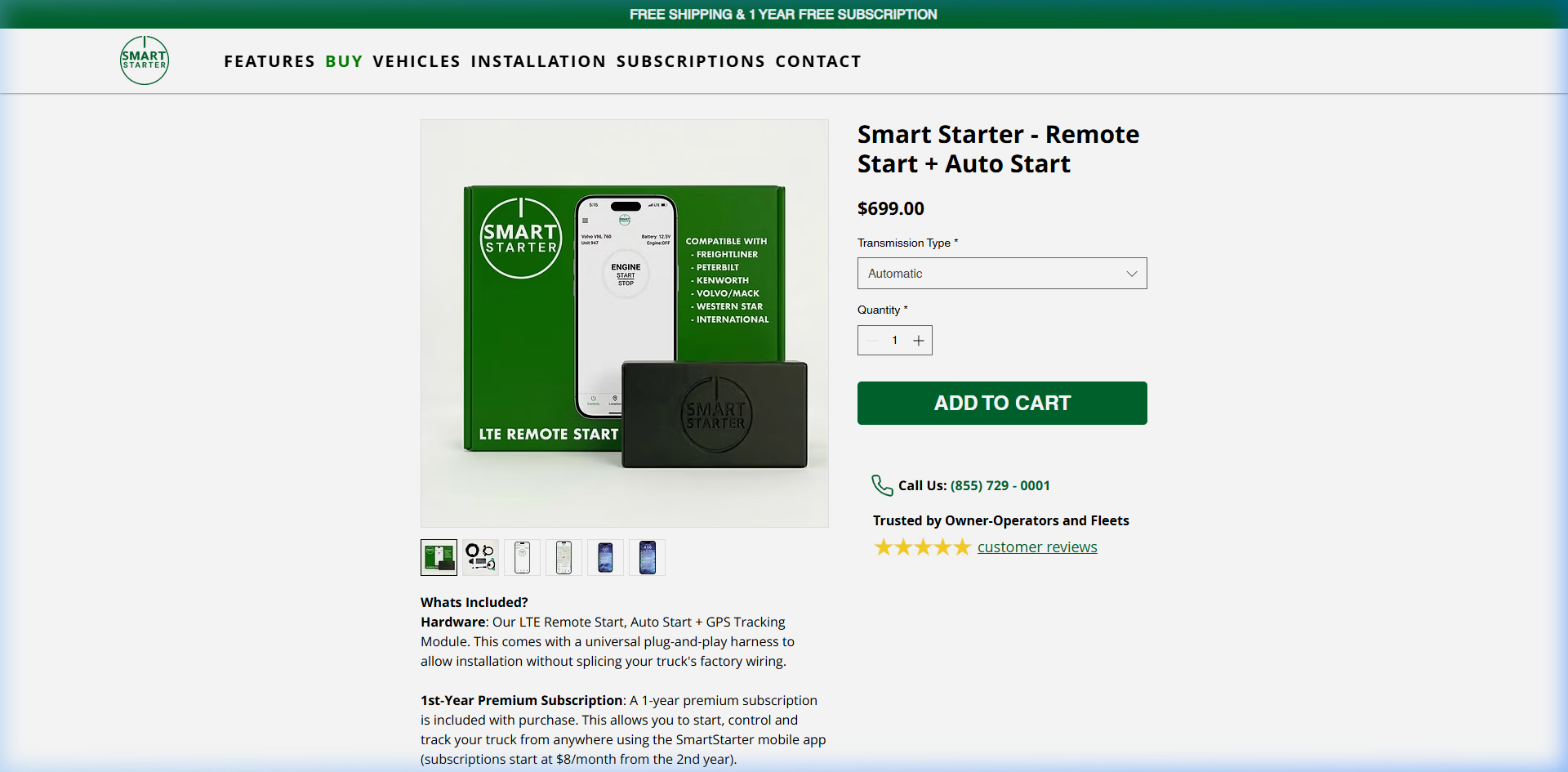 SmartStarter Real Device